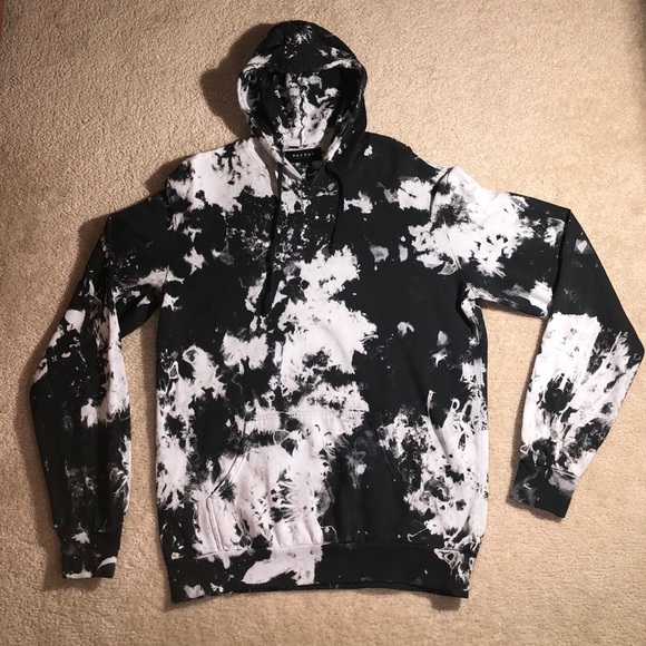 PacSun Black Matter Washed Pullover Hoodie - Picture 2 of 8